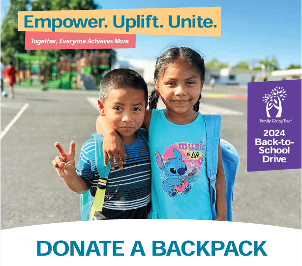 Image for Virtual Giving Tree - Back-to-School Backpack Drive