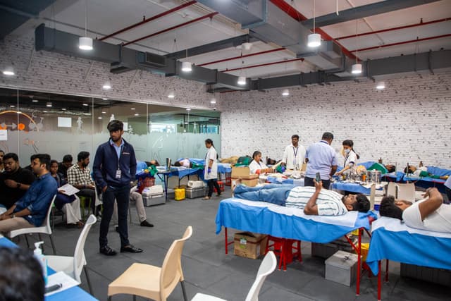 Blood Donation Drive - Bangalore Office